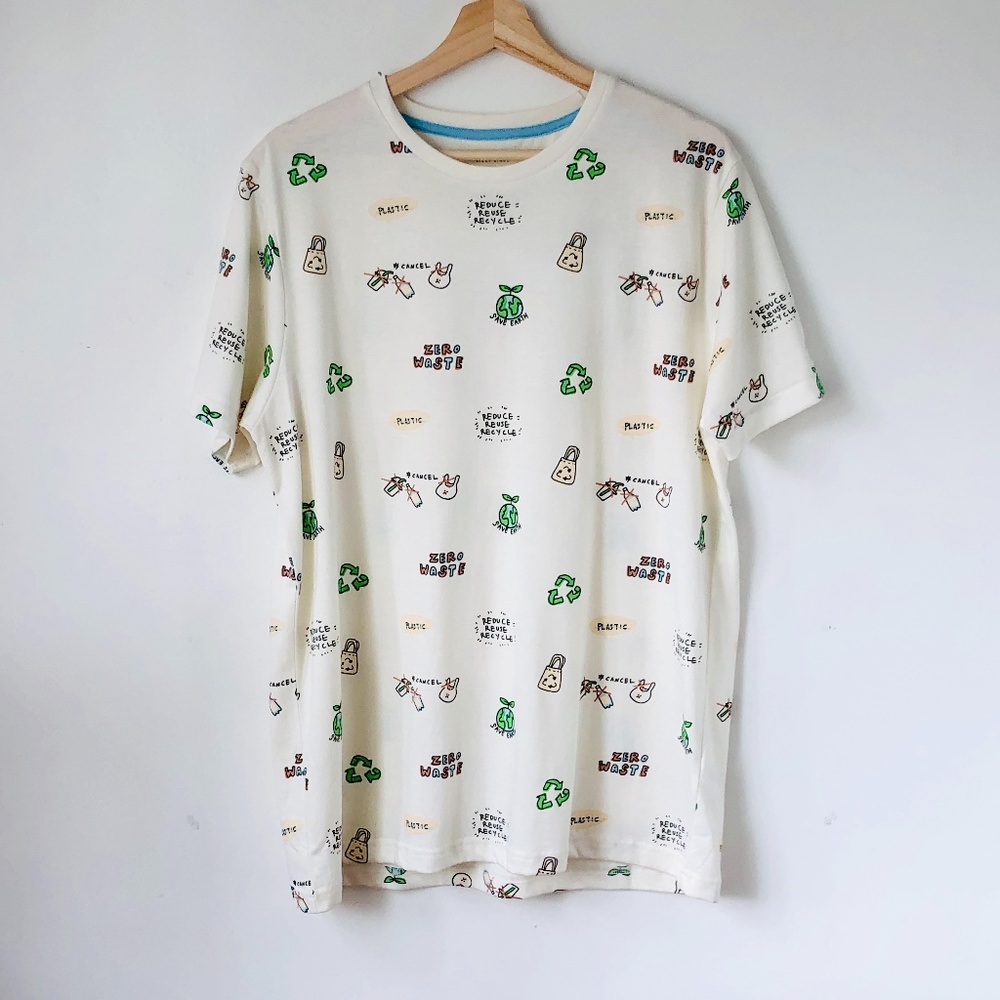 Mens ZERO WASTE T shirt